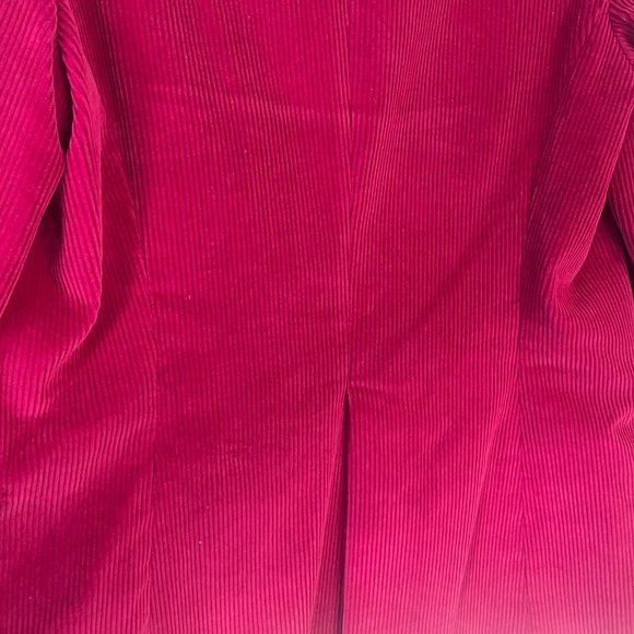 Vintage Womens Boundary Waters Corduroy Blazer Jacket Pink Double Pockets Sz Sm‎ - Picture 6 of 8